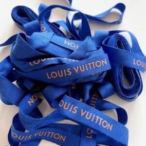 Louis Vuitton Navy Blue Ribbon Set (96” + 78”)
